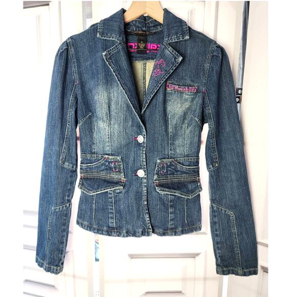 EUC Rocawear Denim Jacket - Medium - Picture 1 of 10